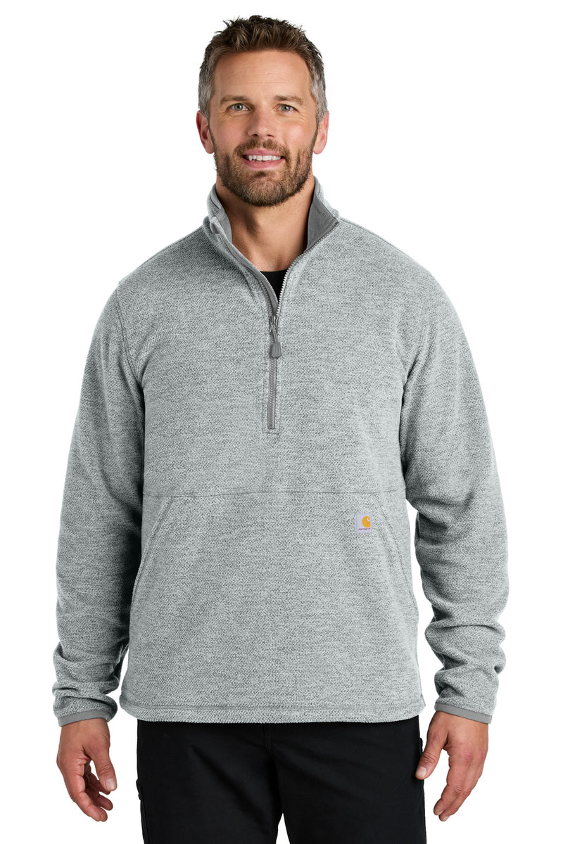 Load image into Gallery viewer, Carhartt Textured 1/2-Zip Fleece Jacket CT106417
