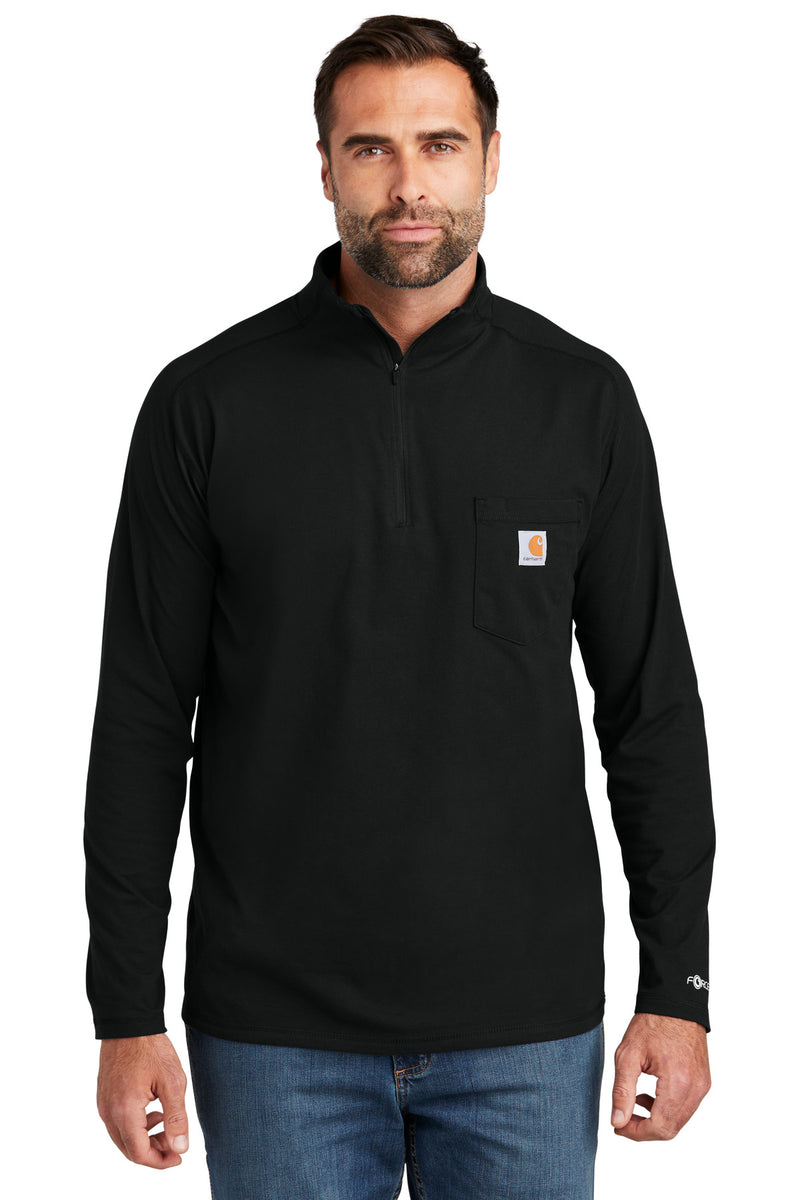 Load image into Gallery viewer, Carhartt Force 1/4-Zip Long Sleeve T-Shirt CT106660
