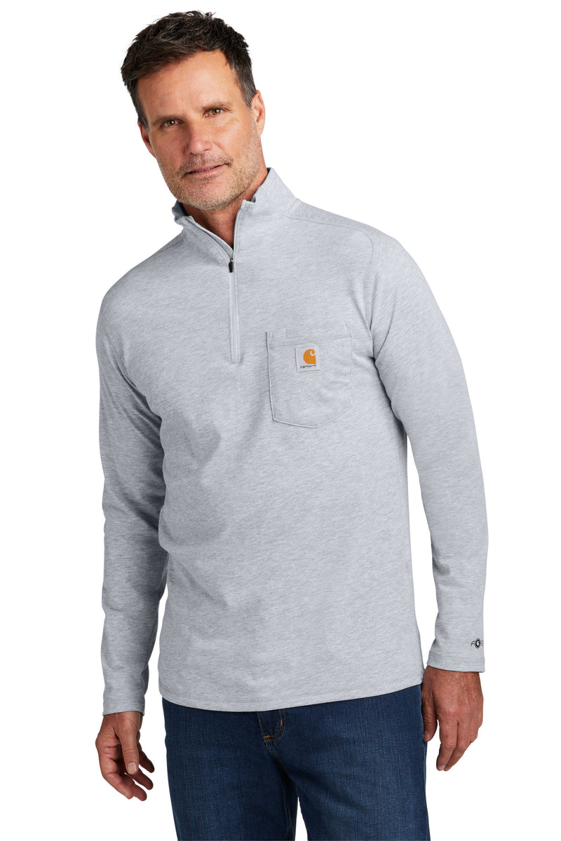 Load image into Gallery viewer, Carhartt Force 1/4-Zip Long Sleeve T-Shirt CT106660
