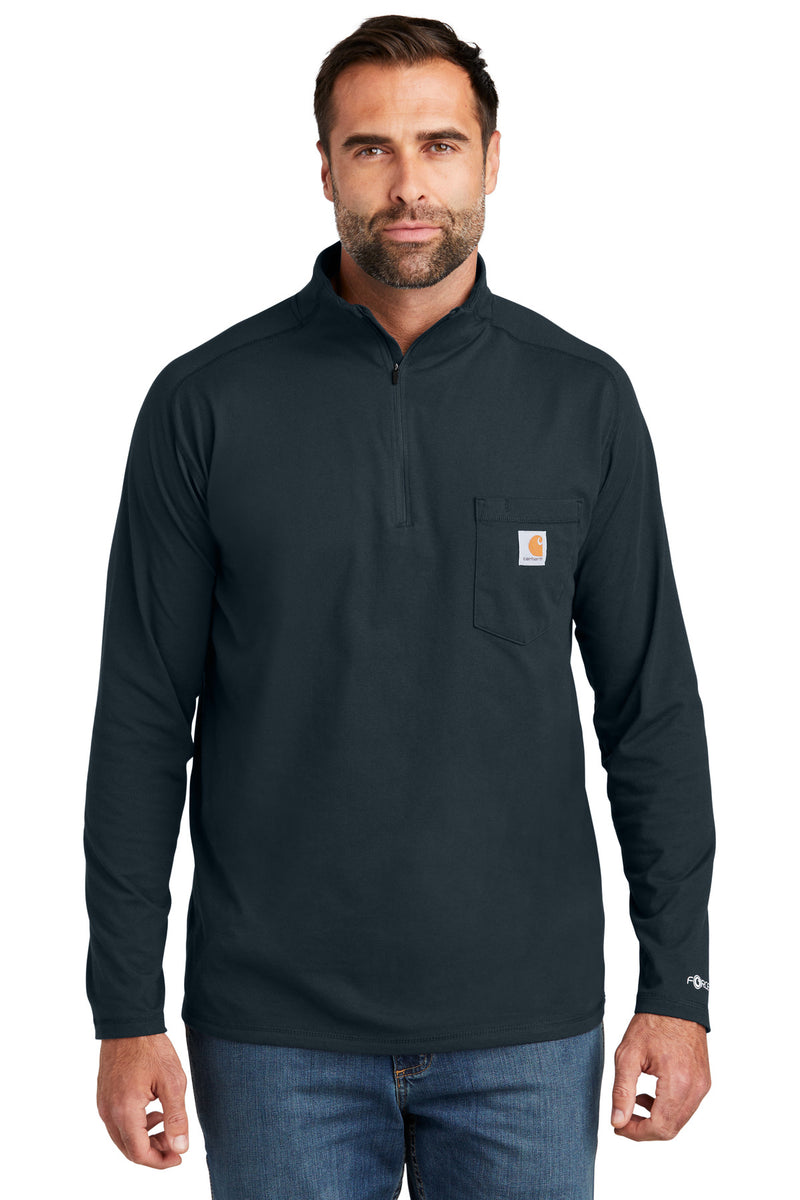 Load image into Gallery viewer, Carhartt Force 1/4-Zip Long Sleeve T-Shirt CT106660
