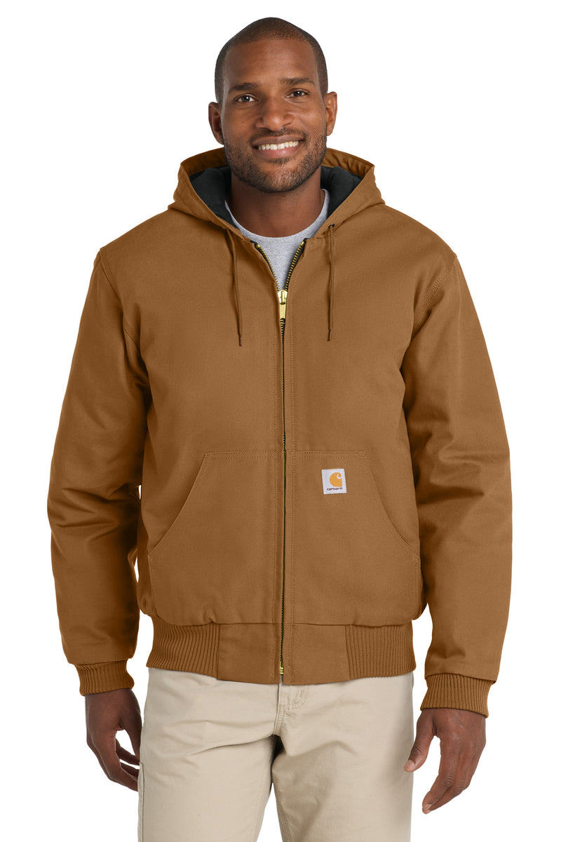 Load image into Gallery viewer, Carhartt  Quilted-Flanne-Lined Duck Active Jac. CT106677
