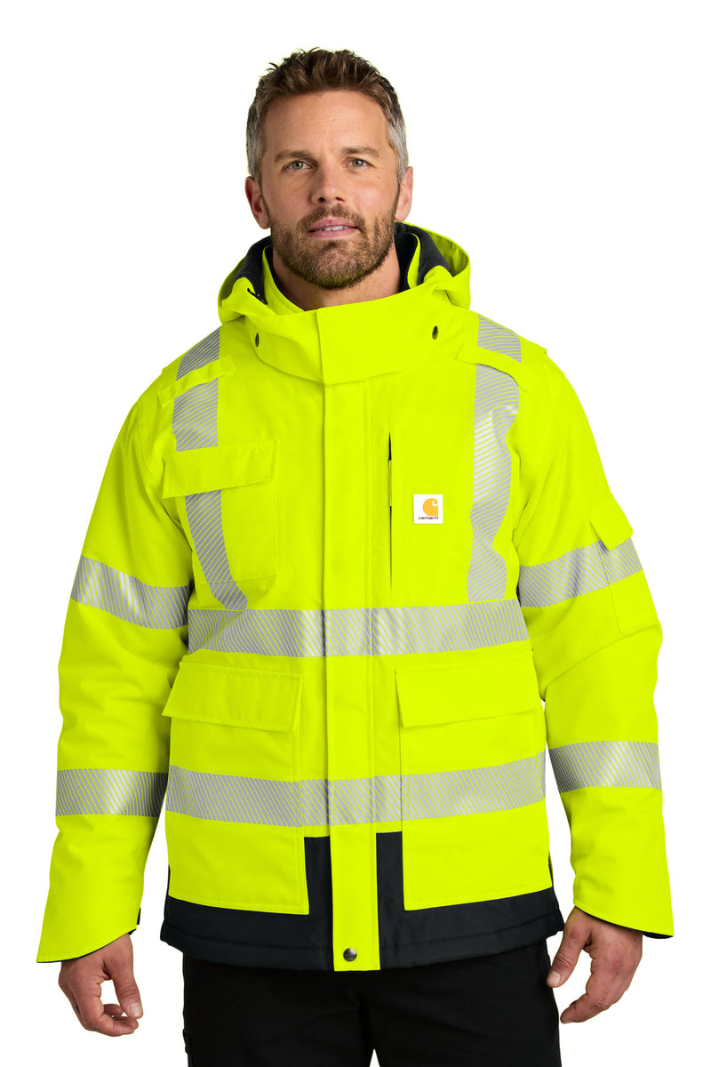 Load image into Gallery viewer, Carhartt ANSI 107 Class 3 Waterproof Heavyweight Insulated Jacket CT106694
