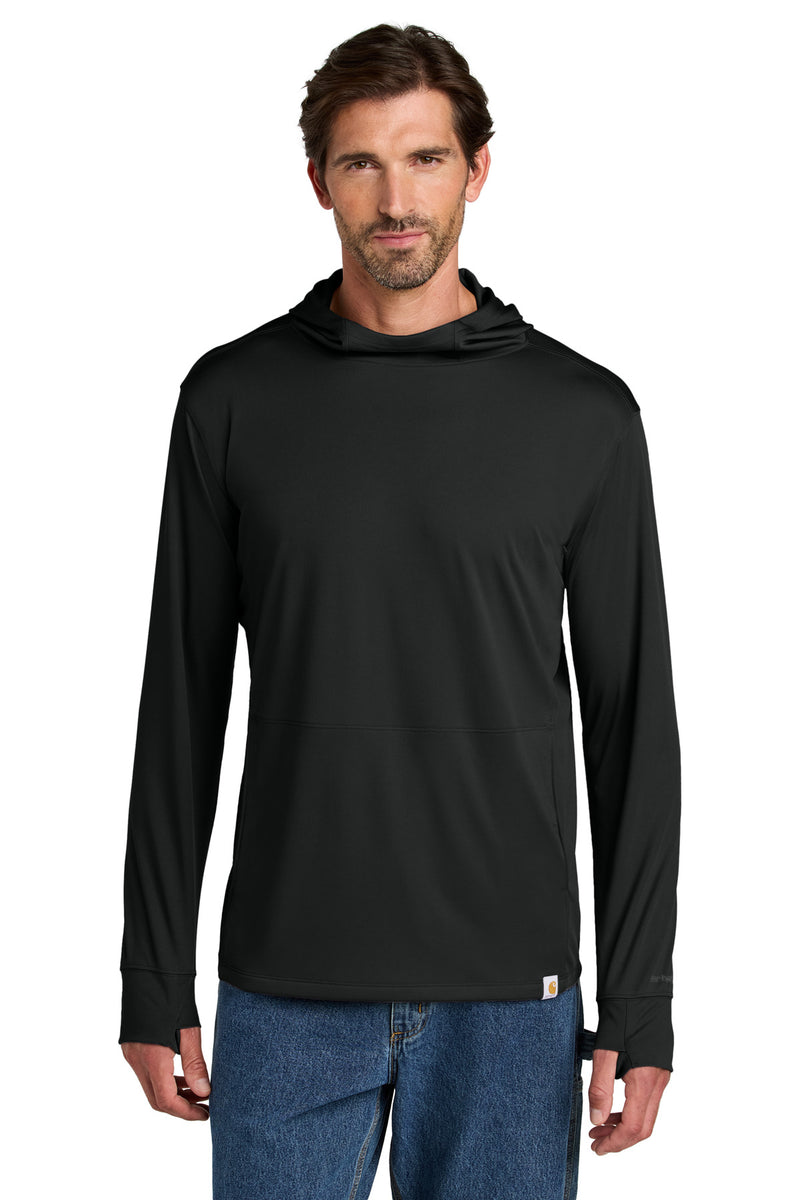 Load image into Gallery viewer, Carhartt Force Sun Defender Long Sleeve Hooded T-Shirt CT106923

