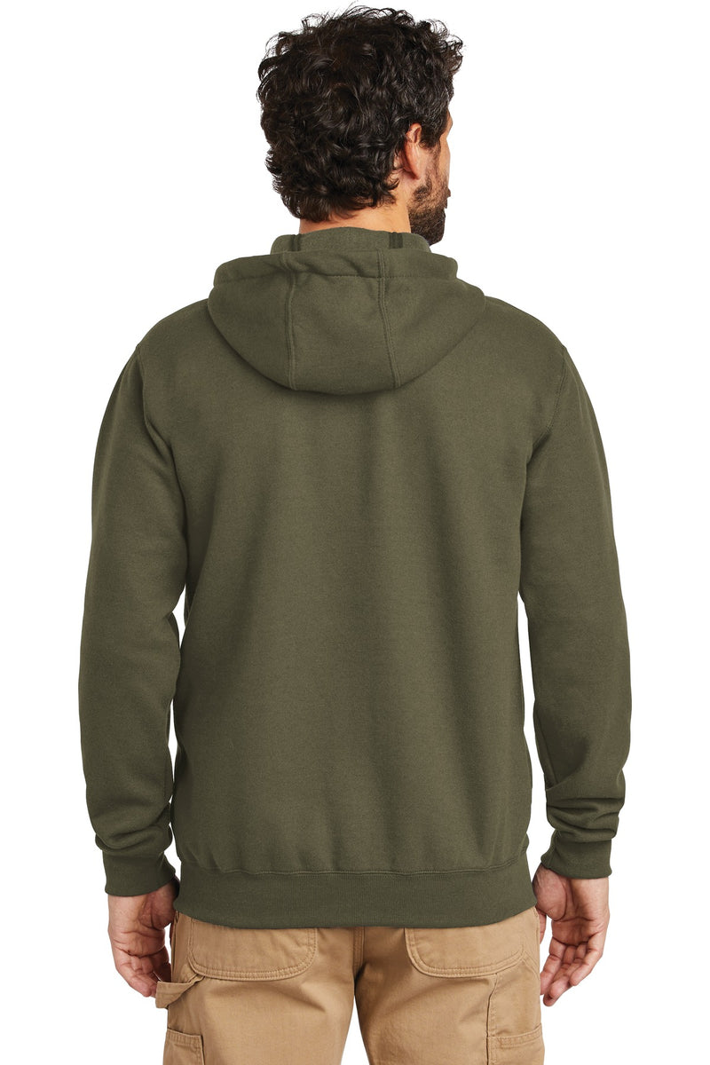 Load image into Gallery viewer, Carhartt  Midweight Hooded Zip-Front Sweatshirt. CTK122
