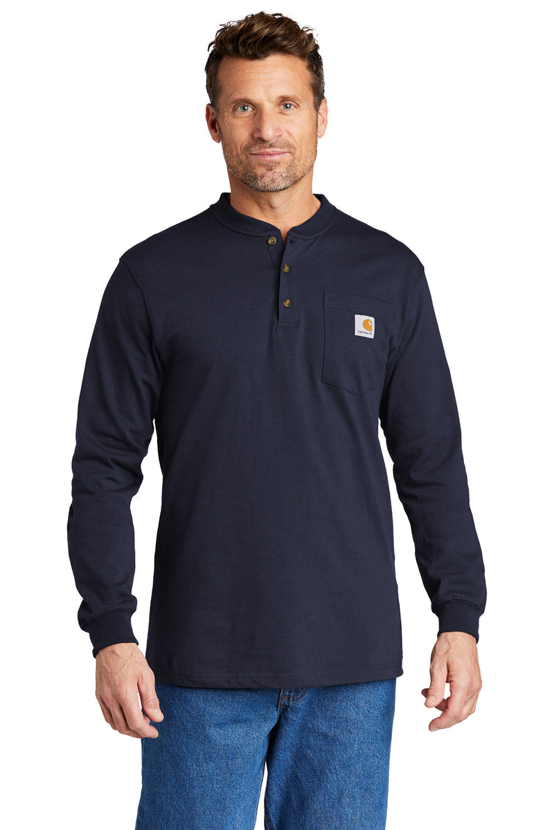 Load image into Gallery viewer, Carhartt Long Sleeve Henley T-Shirt CTK128
