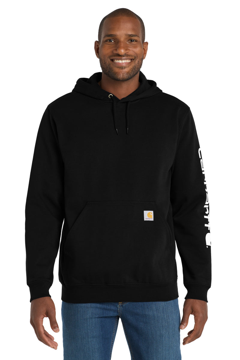 Load image into Gallery viewer, Carhartt Midweight Hooded Logo Sweatshirt CTK288
