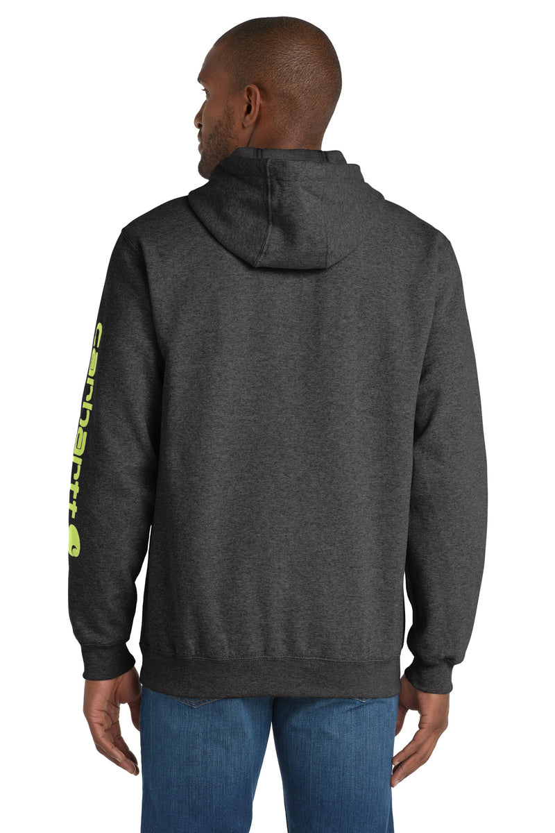 Load image into Gallery viewer, Carhartt Midweight Hooded Logo Sweatshirt CTK288
