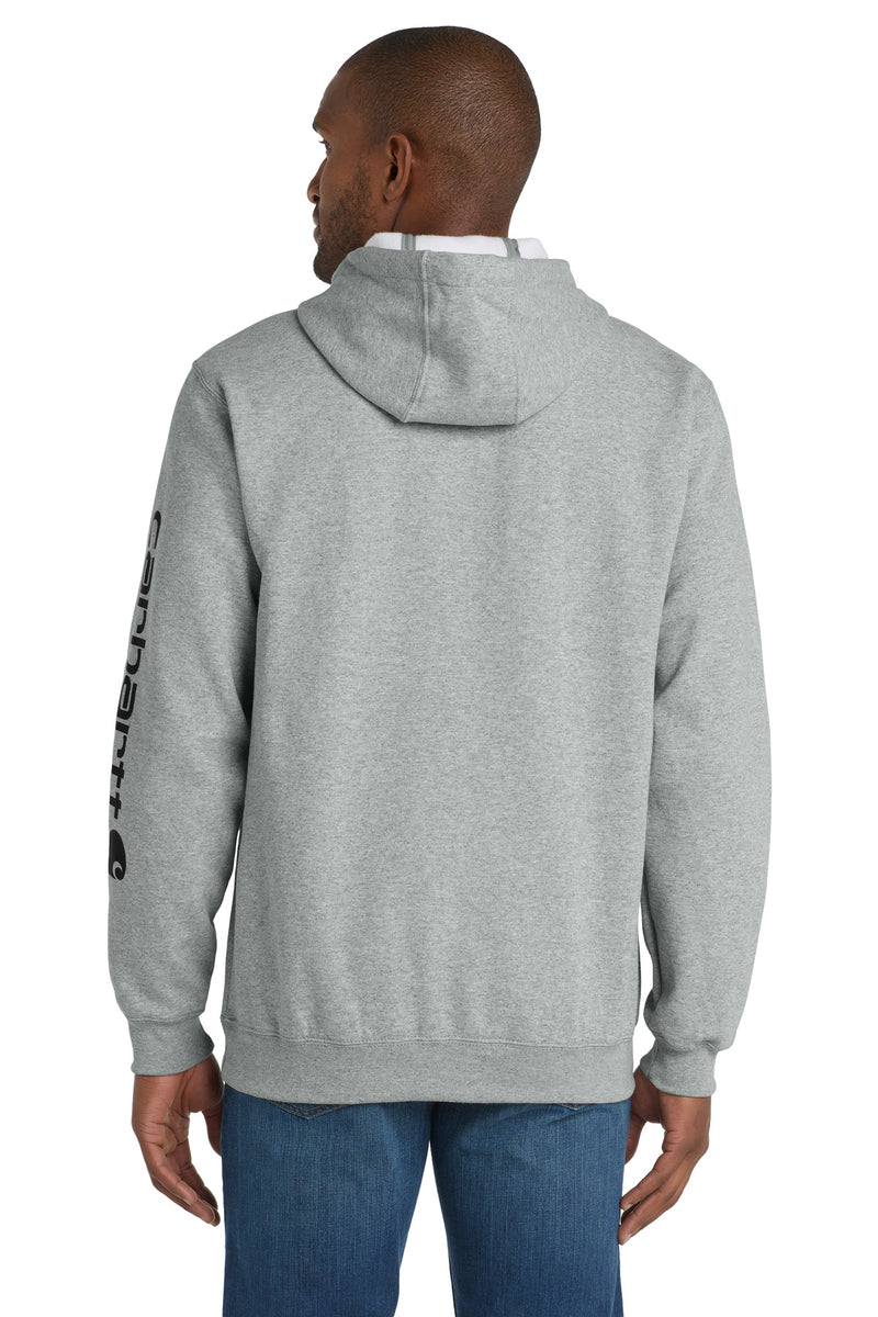 Load image into Gallery viewer, Carhartt Midweight Hooded Logo Sweatshirt CTK288
