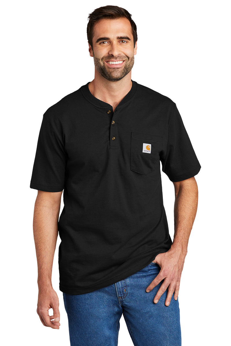 Load image into Gallery viewer, Carhartt Short Sleeve Henley T-Shirt CTK84
