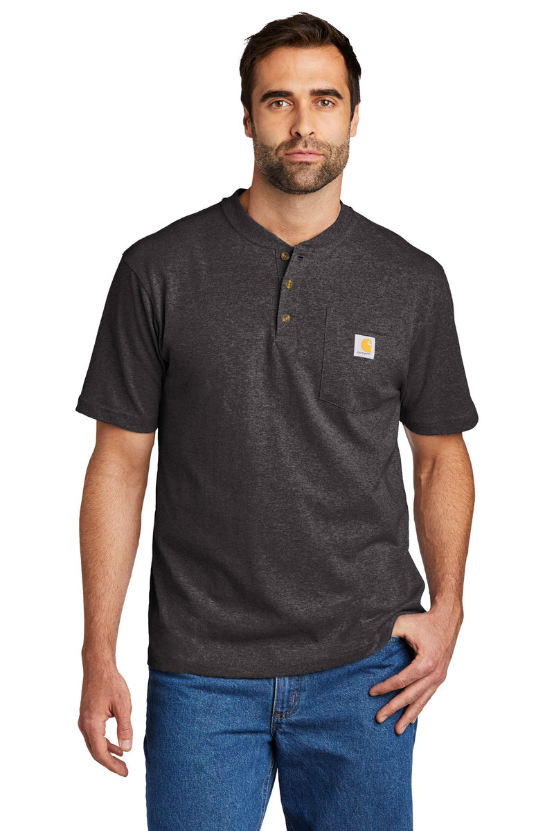 Load image into Gallery viewer, Carhartt Short Sleeve Henley T-Shirt CTK84
