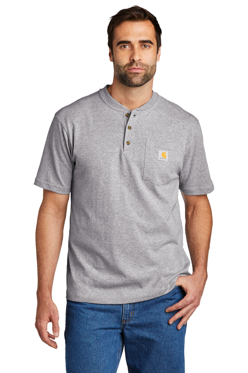 Load image into Gallery viewer, Carhartt Short Sleeve Henley T-Shirt CTK84
