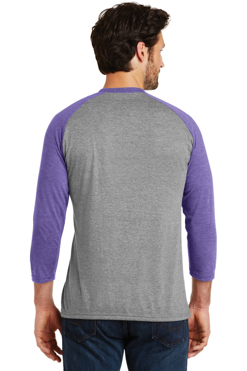 Load image into Gallery viewer, District  Perfect Tri 3/4-Sleeve Raglan. DM136
