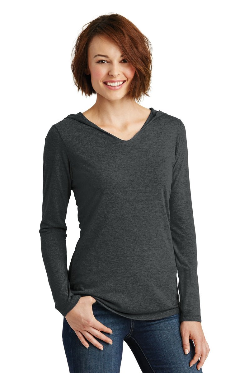 Load image into Gallery viewer, District Women&#39;s Perfect Tri Long Sleeve Hoodie. DM139L
