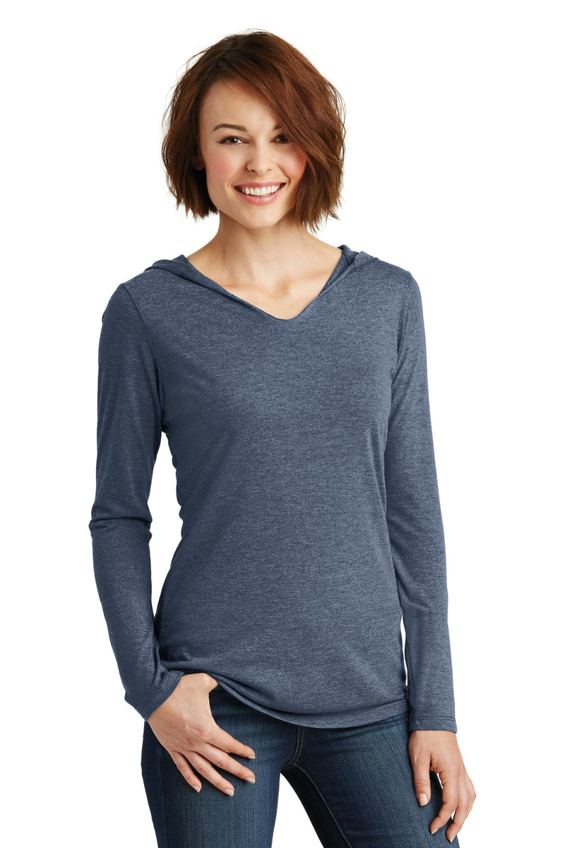 Load image into Gallery viewer, District Women&#39;s Perfect Tri Long Sleeve Hoodie. DM139L

