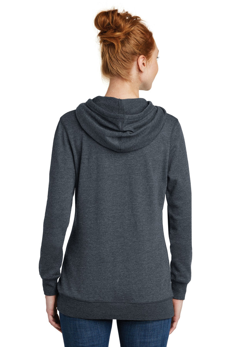 Load image into Gallery viewer, District  Women&#39;s Lightweight Fleece Hoodie. DM493
