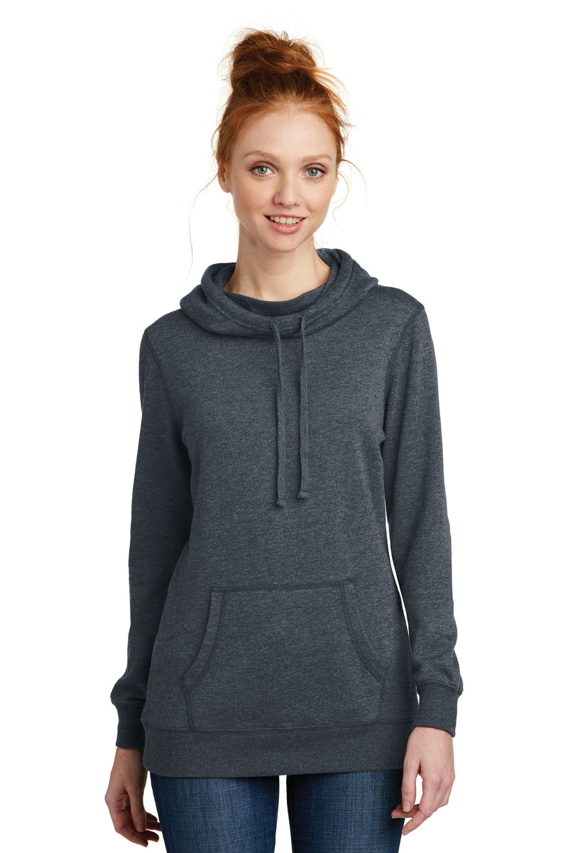 Load image into Gallery viewer, District  Women&#39;s Lightweight Fleece Hoodie. DM493
