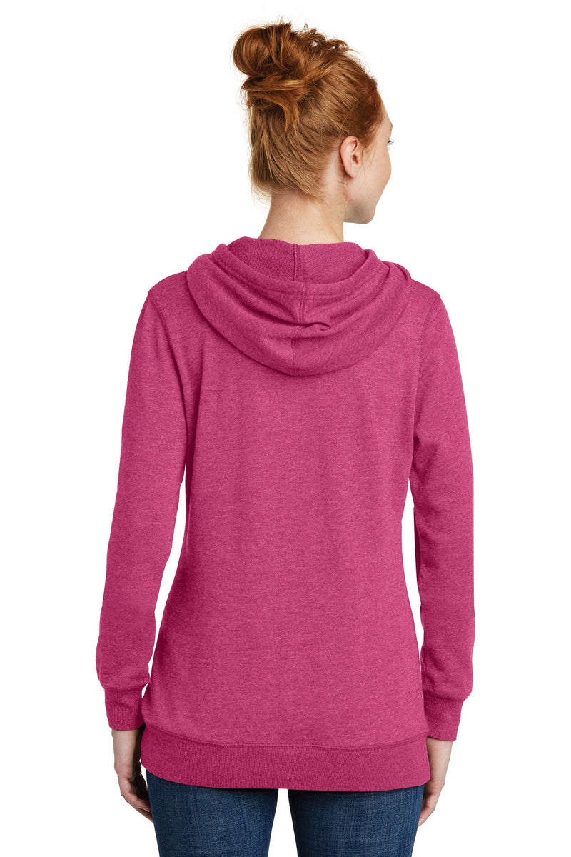 Load image into Gallery viewer, District  Women&#39;s Lightweight Fleece Hoodie. DM493
