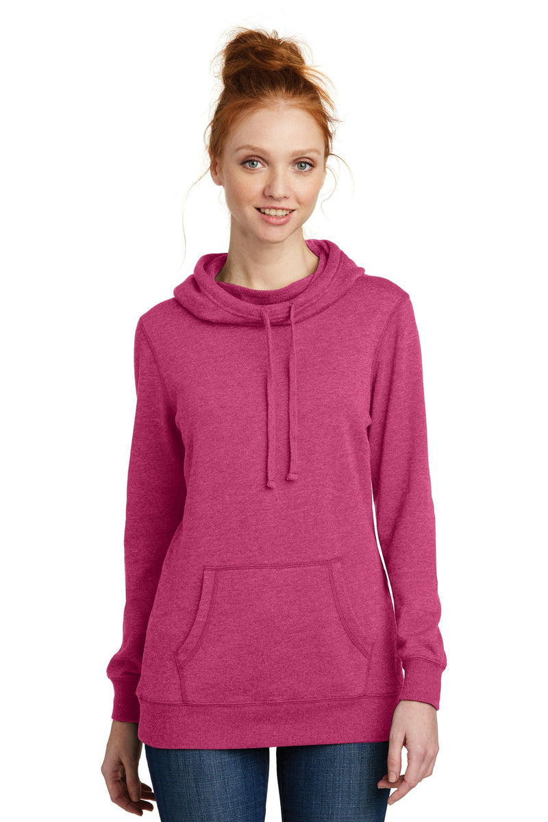 Load image into Gallery viewer, District  Women&#39;s Lightweight Fleece Hoodie. DM493
