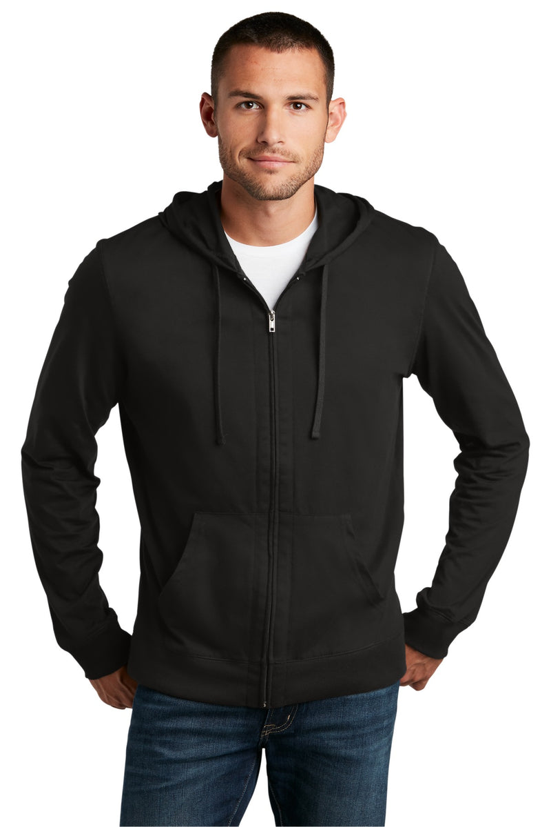 Load image into Gallery viewer, District Jersey Full-Zip Hoodie. DT1100
