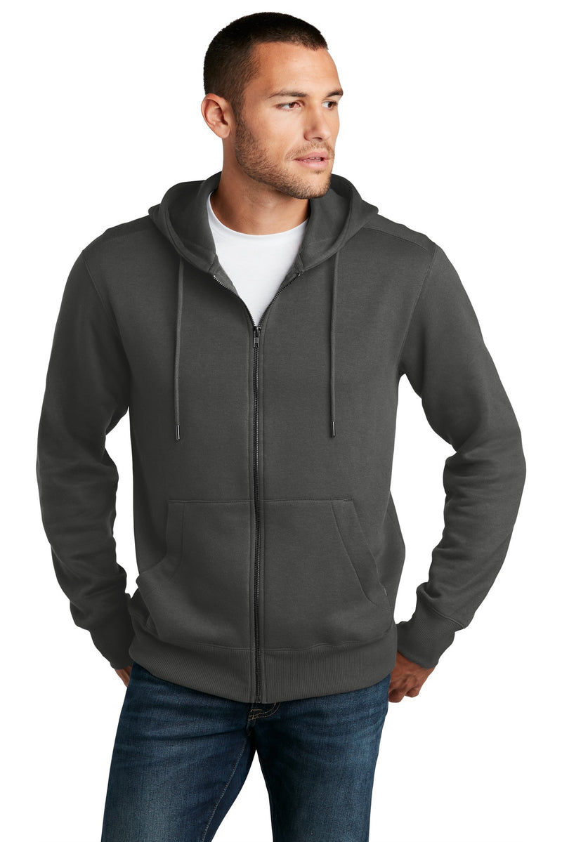 Load image into Gallery viewer, District  Perfect Weight  Fleece Full-Zip Hoodie DT1103
