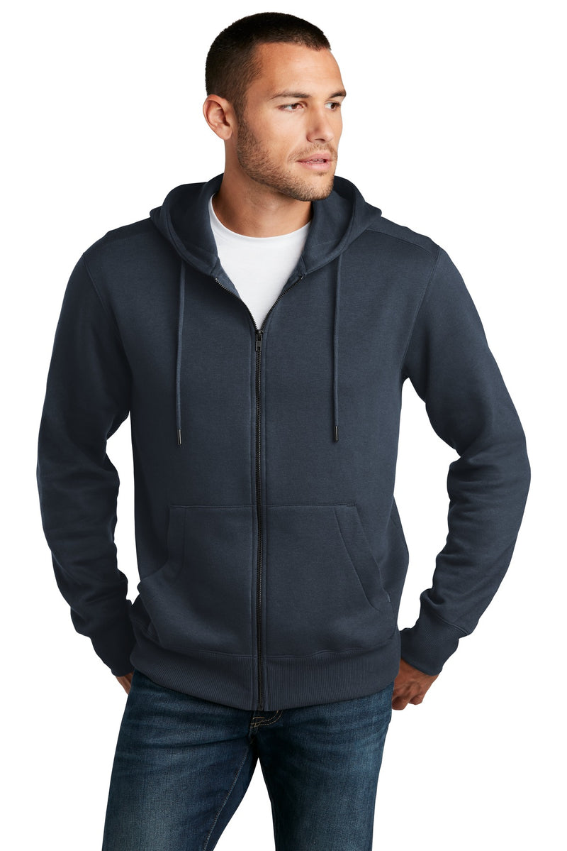 Load image into Gallery viewer, District  Perfect Weight  Fleece Full-Zip Hoodie DT1103
