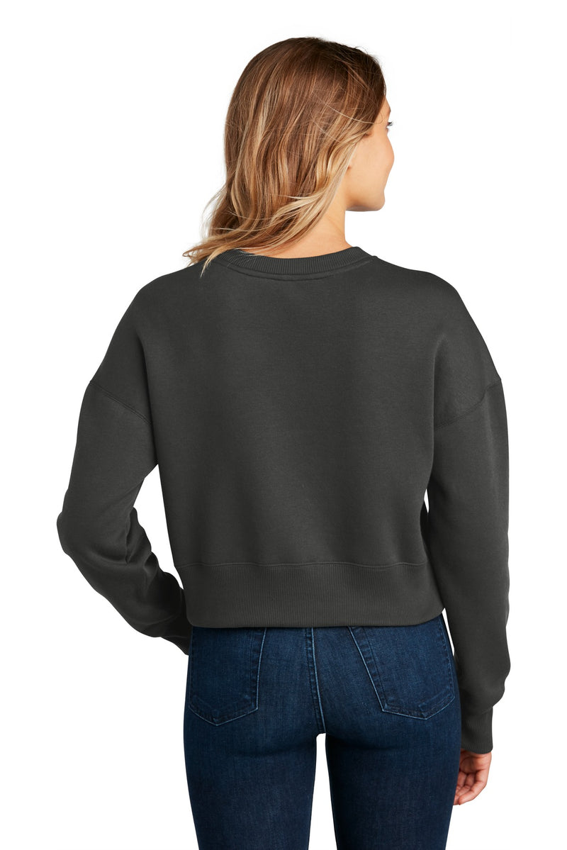 Load image into Gallery viewer, District  Women&#39;s Perfect Weight  Fleece Cropped Crew DT1105
