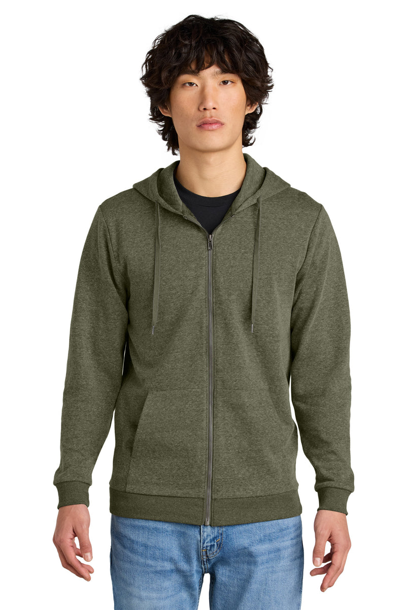 Load image into Gallery viewer, District Perfect Tri Fleece Full-Zip Hoodie DT1302
