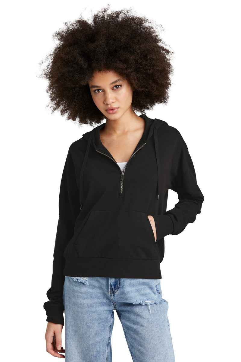 Load image into Gallery viewer, District Women&#39;s Perfect Tri Fleece 1/2-Zip Pullover DT1311
