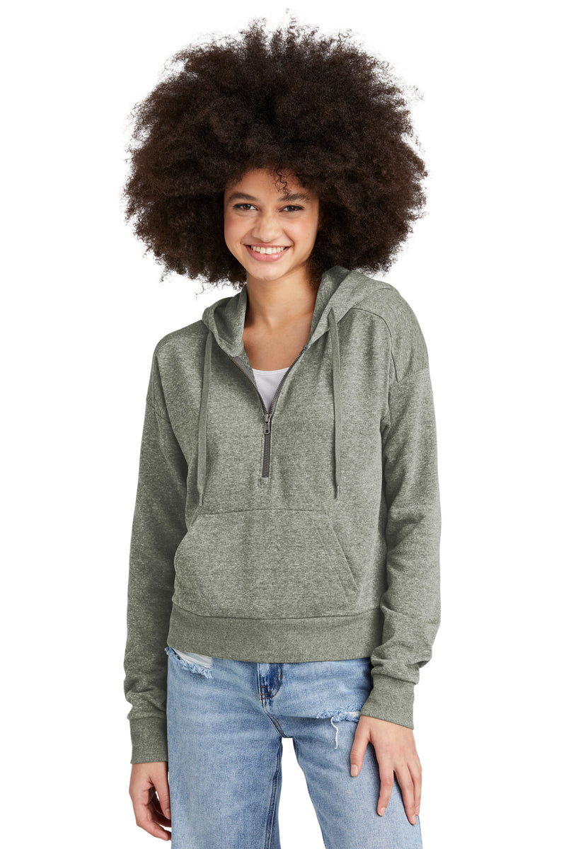 Load image into Gallery viewer, District Women&#39;s Perfect Tri Fleece 1/2-Zip Pullover DT1311
