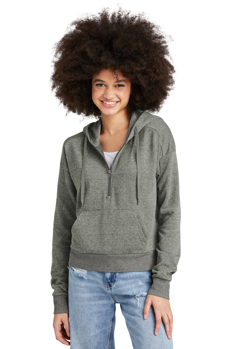 Load image into Gallery viewer, District Women&#39;s Perfect Tri Fleece 1/2-Zip Pullover DT1311
