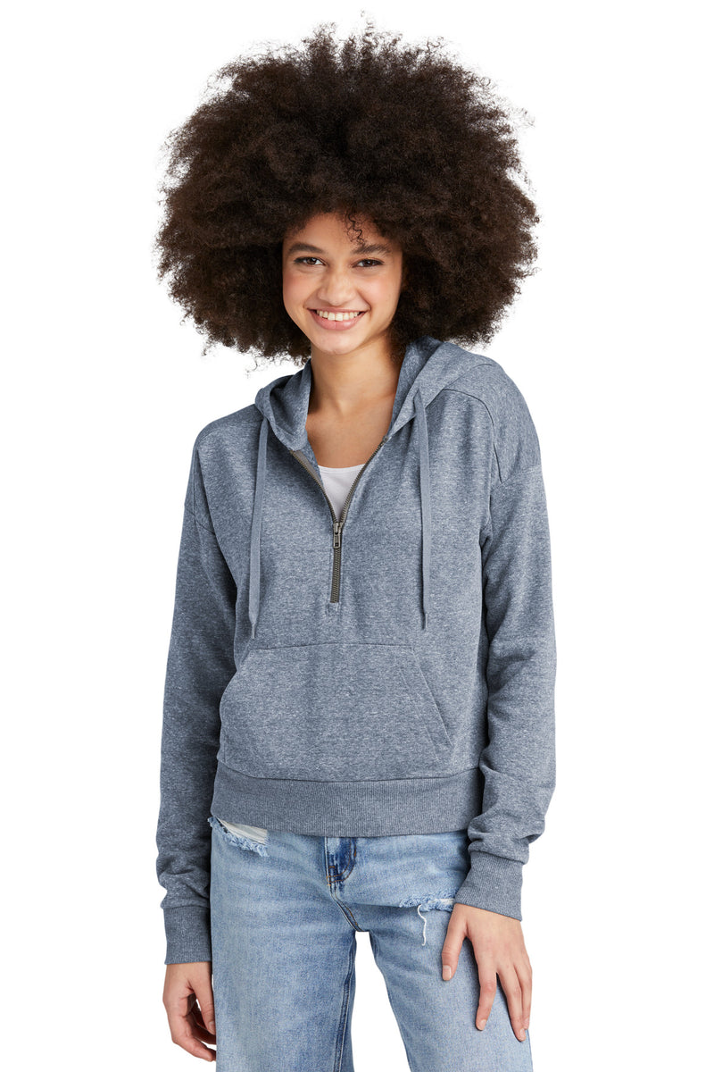 Load image into Gallery viewer, District Women&#39;s Perfect Tri Fleece 1/2-Zip Pullover DT1311
