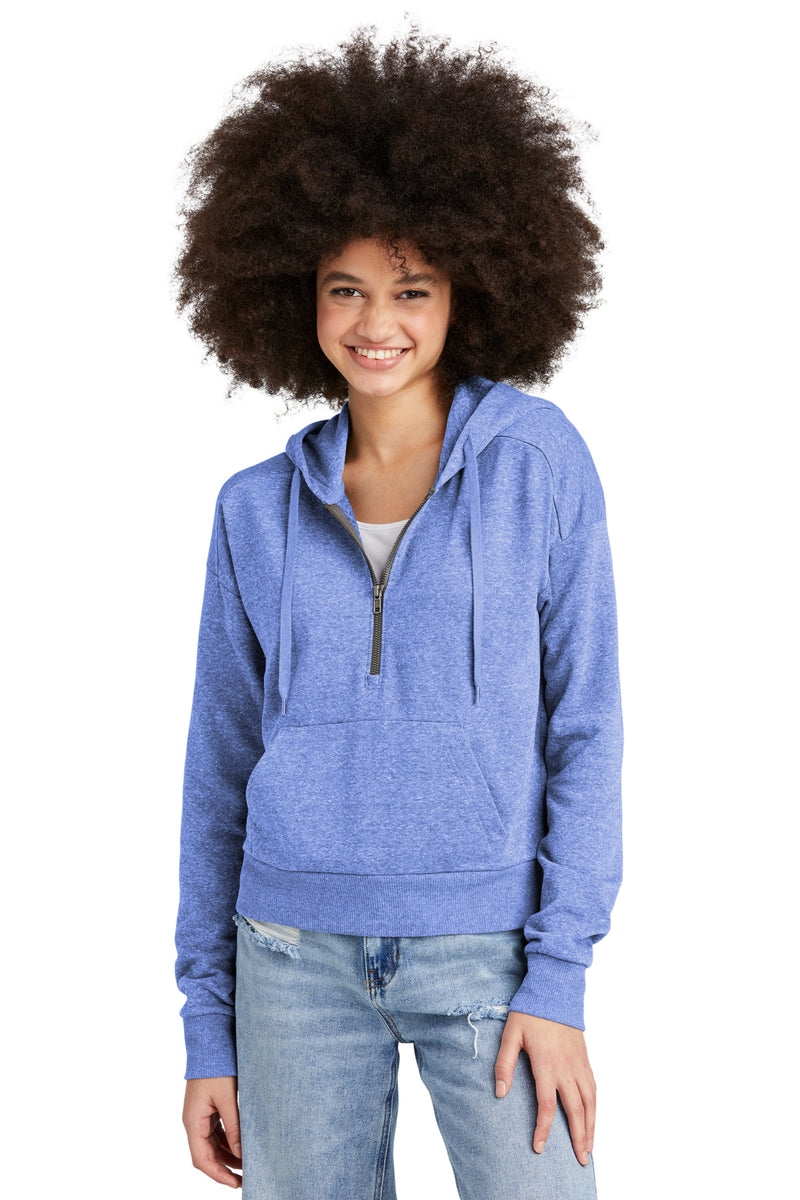 Load image into Gallery viewer, District Women&#39;s Perfect Tri Fleece 1/2-Zip Pullover DT1311
