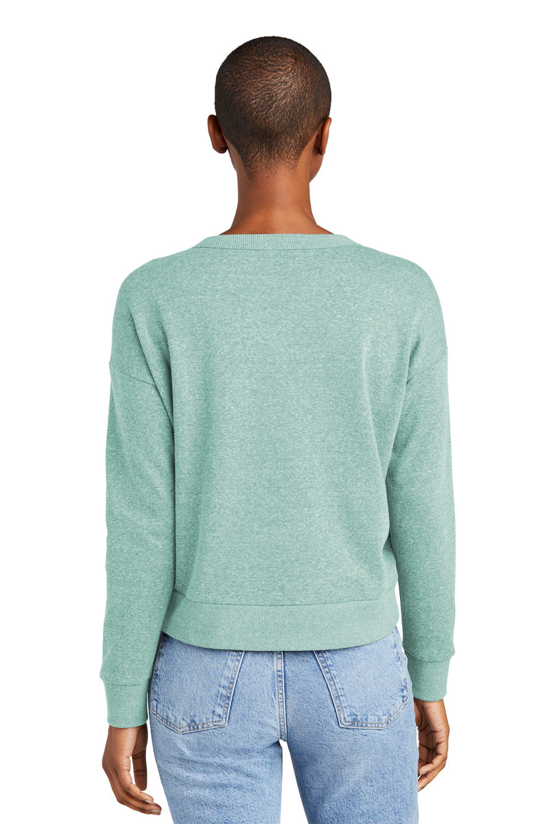 Load image into Gallery viewer, District Women&#39;s Perfect Tri Fleece V-Neck Sweatshirt DT1312
