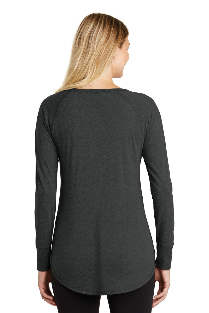 Load image into Gallery viewer, District  Women&#39;s Perfect Tri  Long Sleeve Tunic Tee. DT132L
