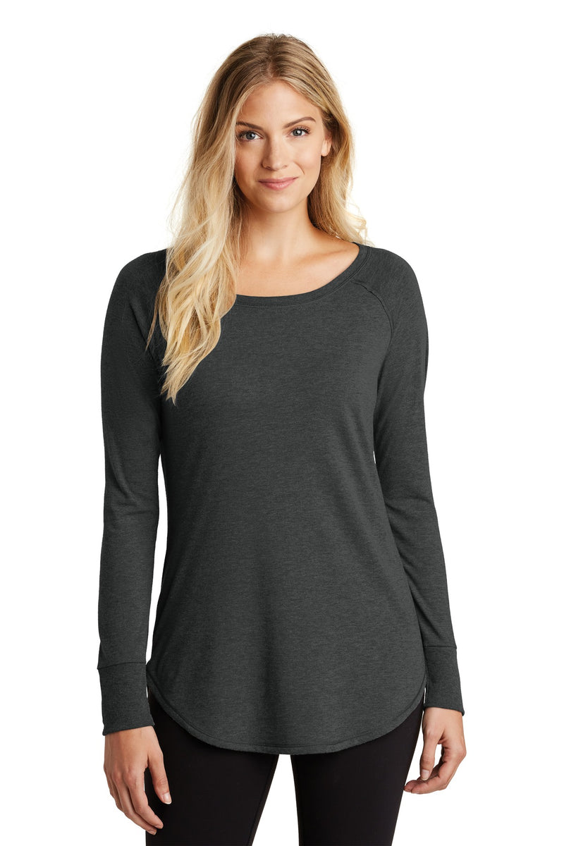 Load image into Gallery viewer, District  Women&#39;s Perfect Tri  Long Sleeve Tunic Tee. DT132L

