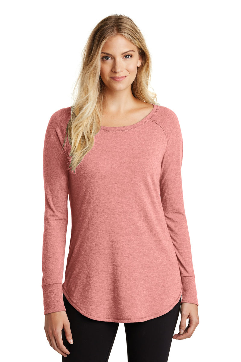 Load image into Gallery viewer, District  Women&#39;s Perfect Tri  Long Sleeve Tunic Tee. DT132L
