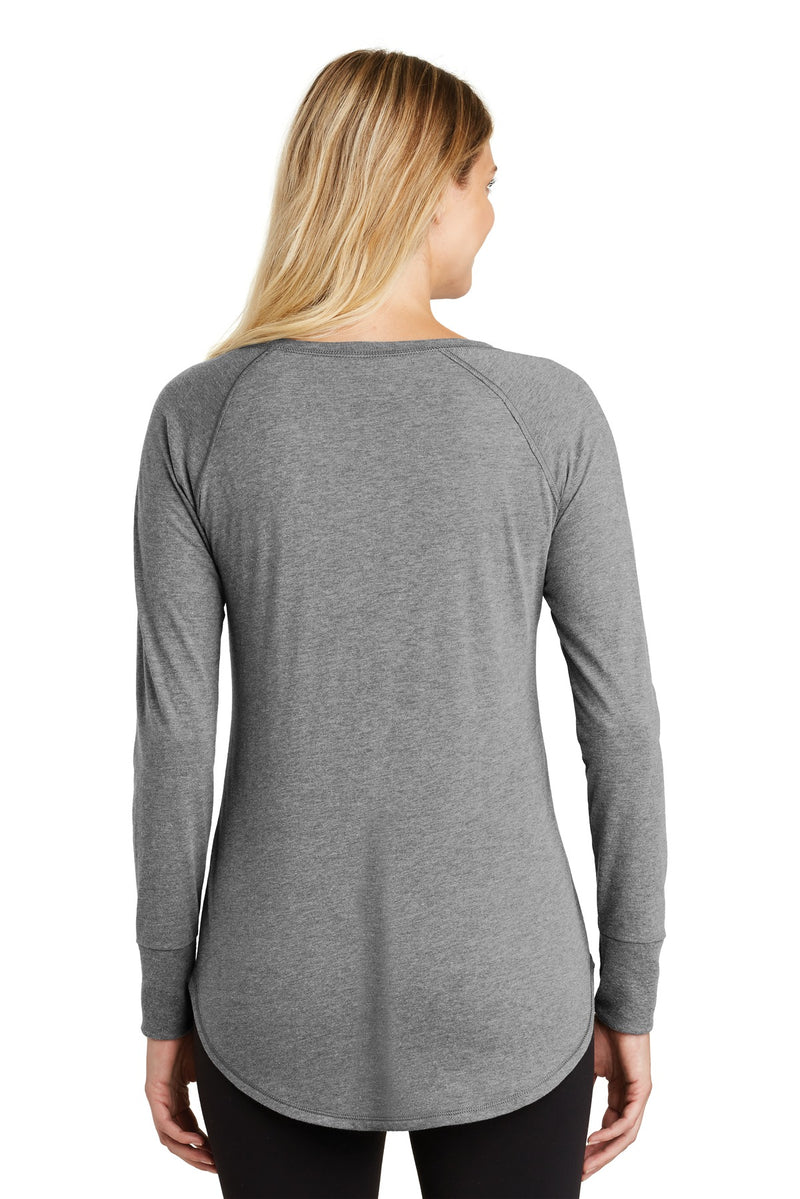 Load image into Gallery viewer, District  Women&#39;s Perfect Tri  Long Sleeve Tunic Tee. DT132L

