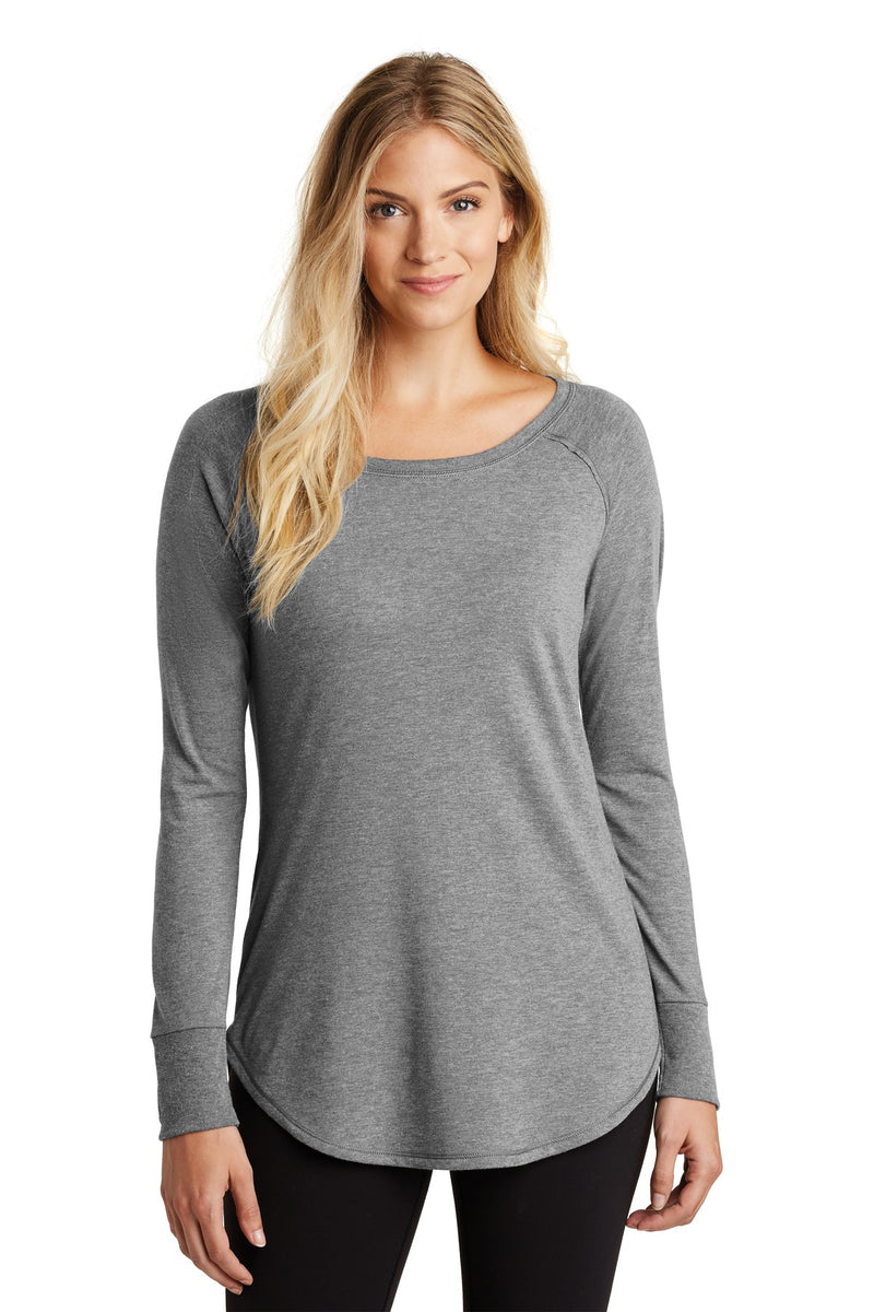 Load image into Gallery viewer, District  Women&#39;s Perfect Tri  Long Sleeve Tunic Tee. DT132L
