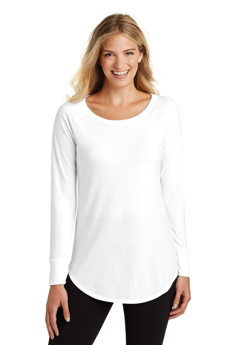 Load image into Gallery viewer, District  Women&#39;s Perfect Tri  Long Sleeve Tunic Tee. DT132L
