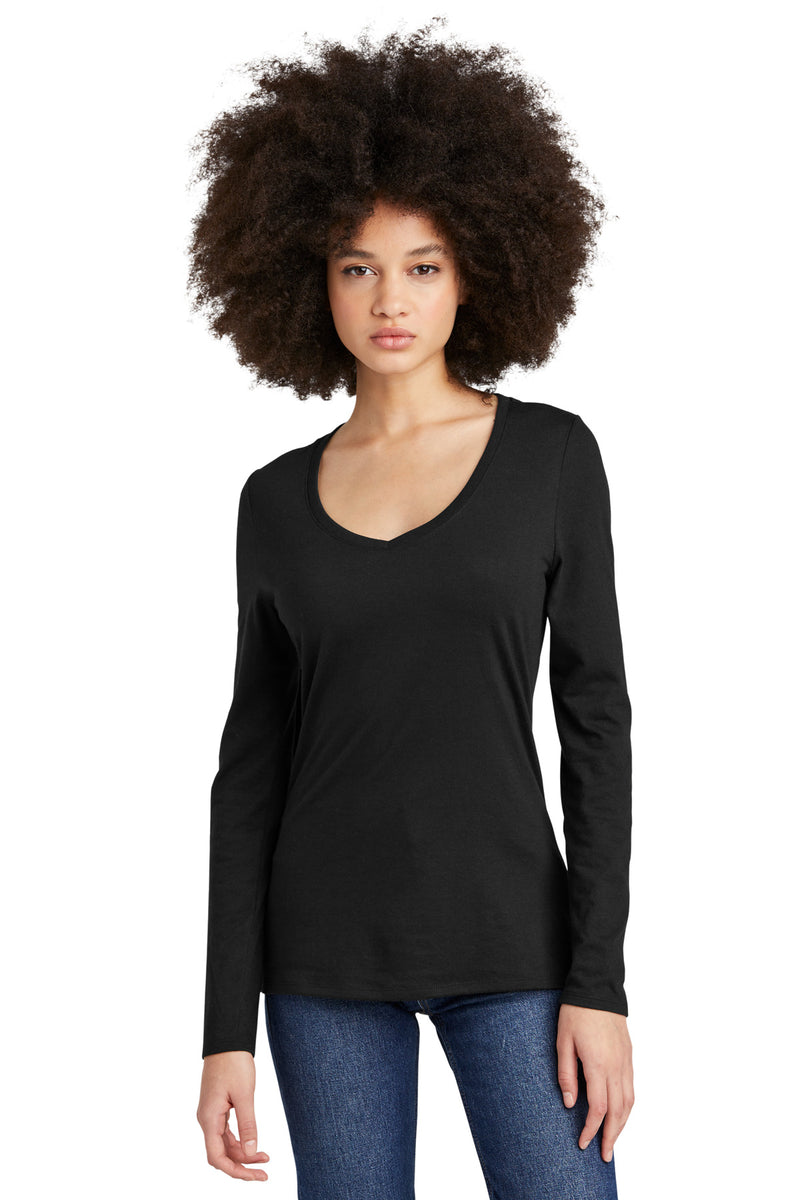 Load image into Gallery viewer, District Women&#39;s Perfect Tri Long Sleeve V-Neck Tee DT135
