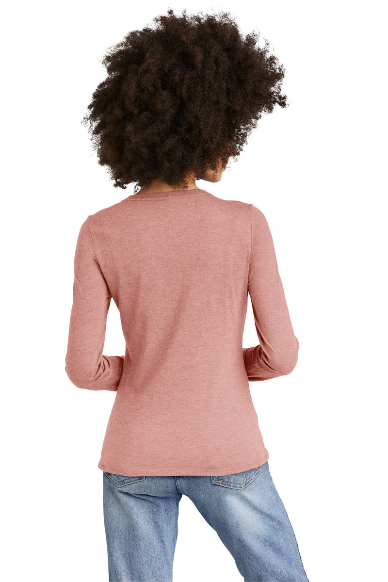 Load image into Gallery viewer, District Women&#39;s Perfect Tri Long Sleeve V-Neck Tee DT135
