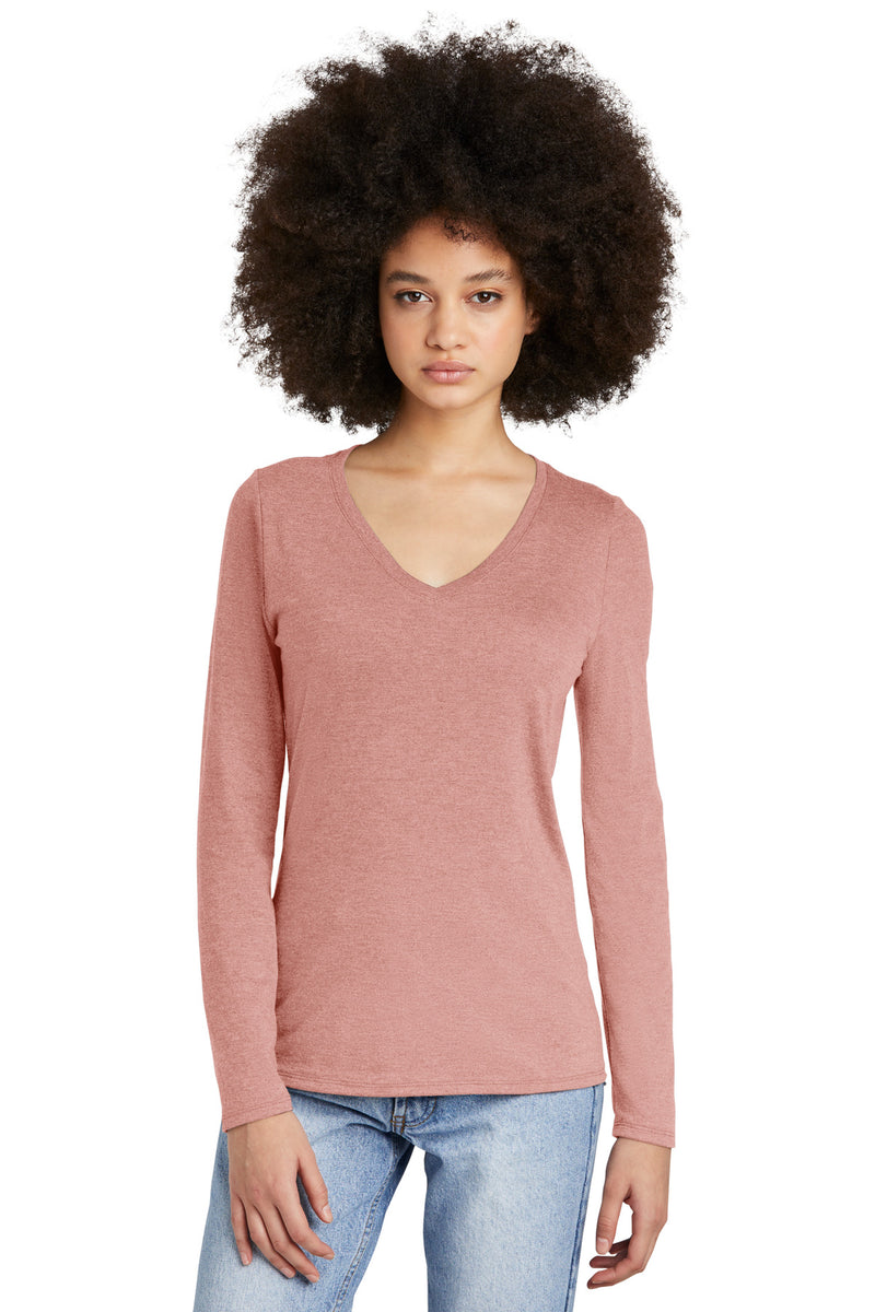 Load image into Gallery viewer, District Women&#39;s Perfect Tri Long Sleeve V-Neck Tee DT135
