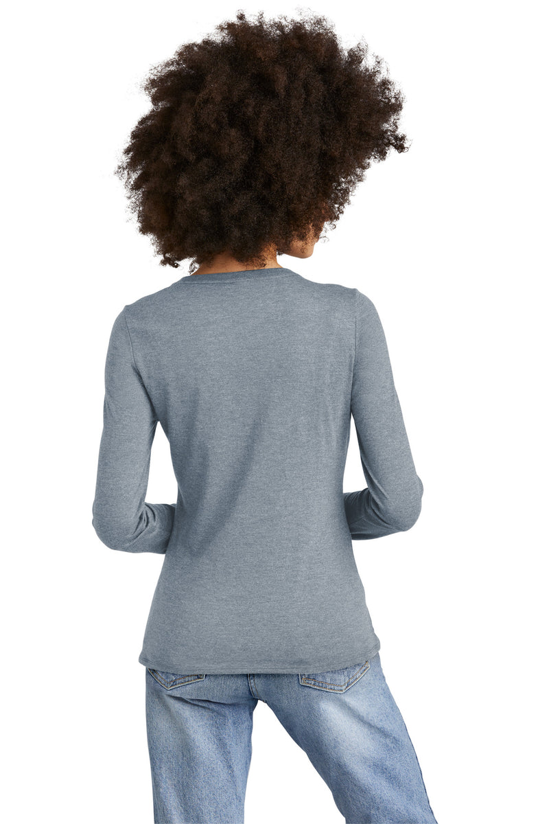 Load image into Gallery viewer, District Women&#39;s Perfect Tri Long Sleeve V-Neck Tee DT135
