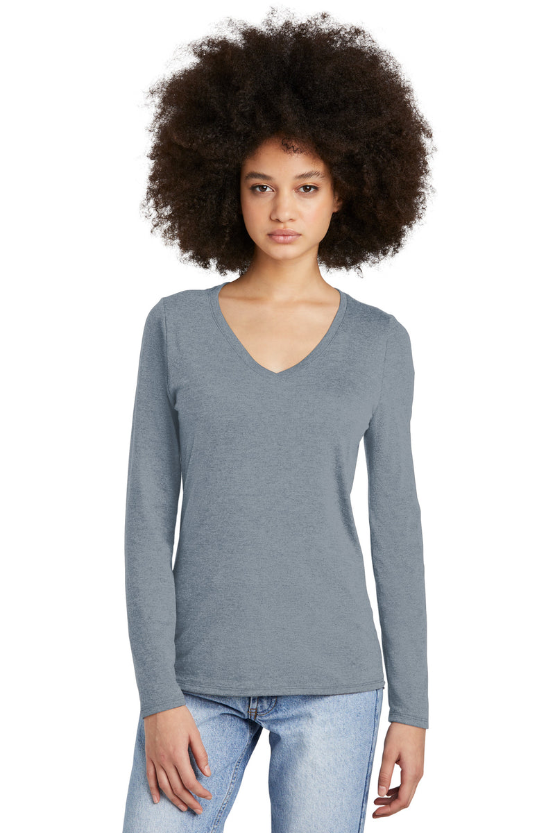 Load image into Gallery viewer, District Women&#39;s Perfect Tri Long Sleeve V-Neck Tee DT135
