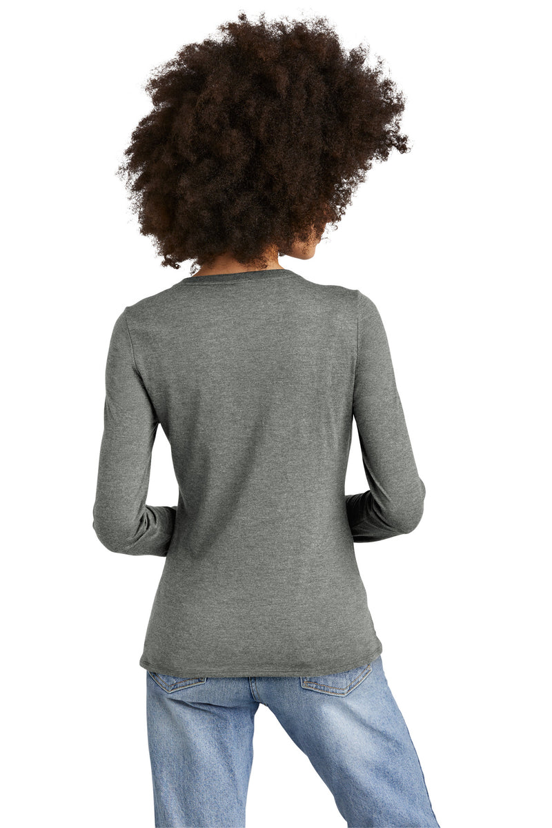 Load image into Gallery viewer, District Women&#39;s Perfect Tri Long Sleeve V-Neck Tee DT135
