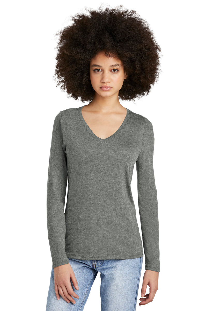 Load image into Gallery viewer, District Women&#39;s Perfect Tri Long Sleeve V-Neck Tee DT135
