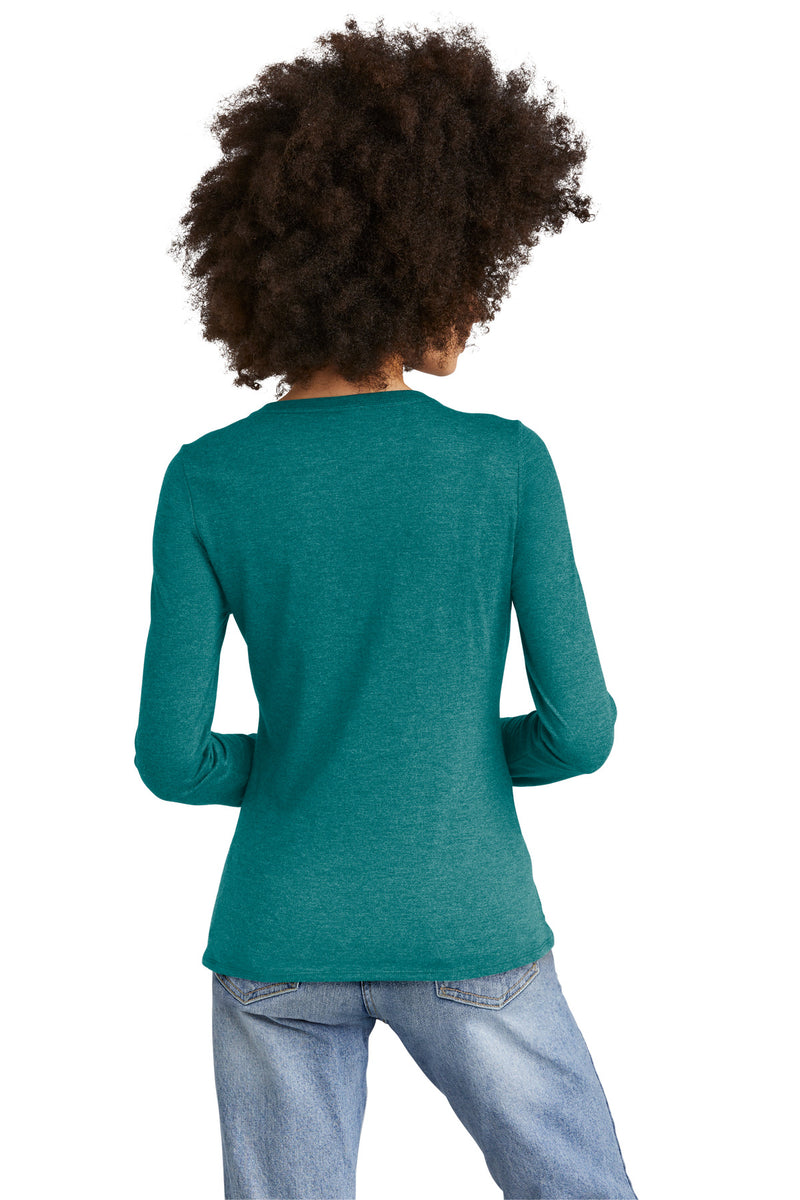 Load image into Gallery viewer, District Women&#39;s Perfect Tri Long Sleeve V-Neck Tee DT135
