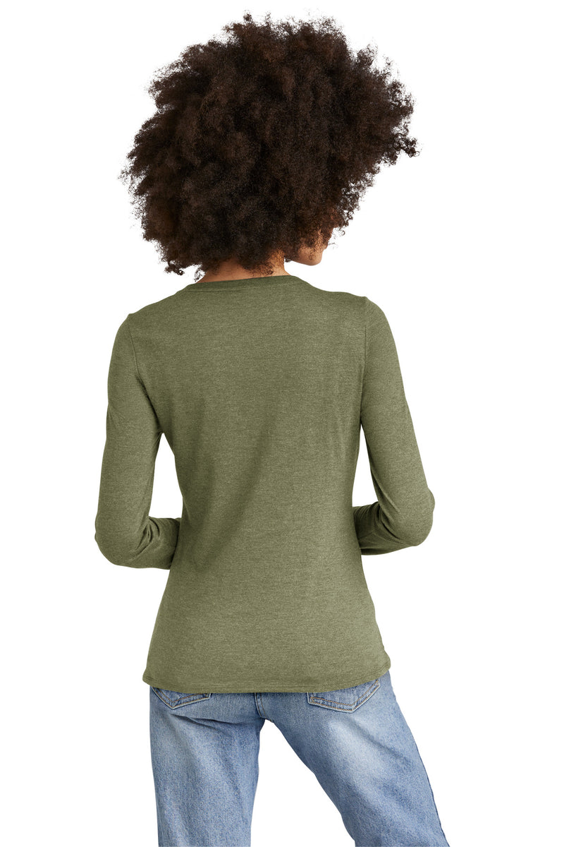 Load image into Gallery viewer, District Women&#39;s Perfect Tri Long Sleeve V-Neck Tee DT135
