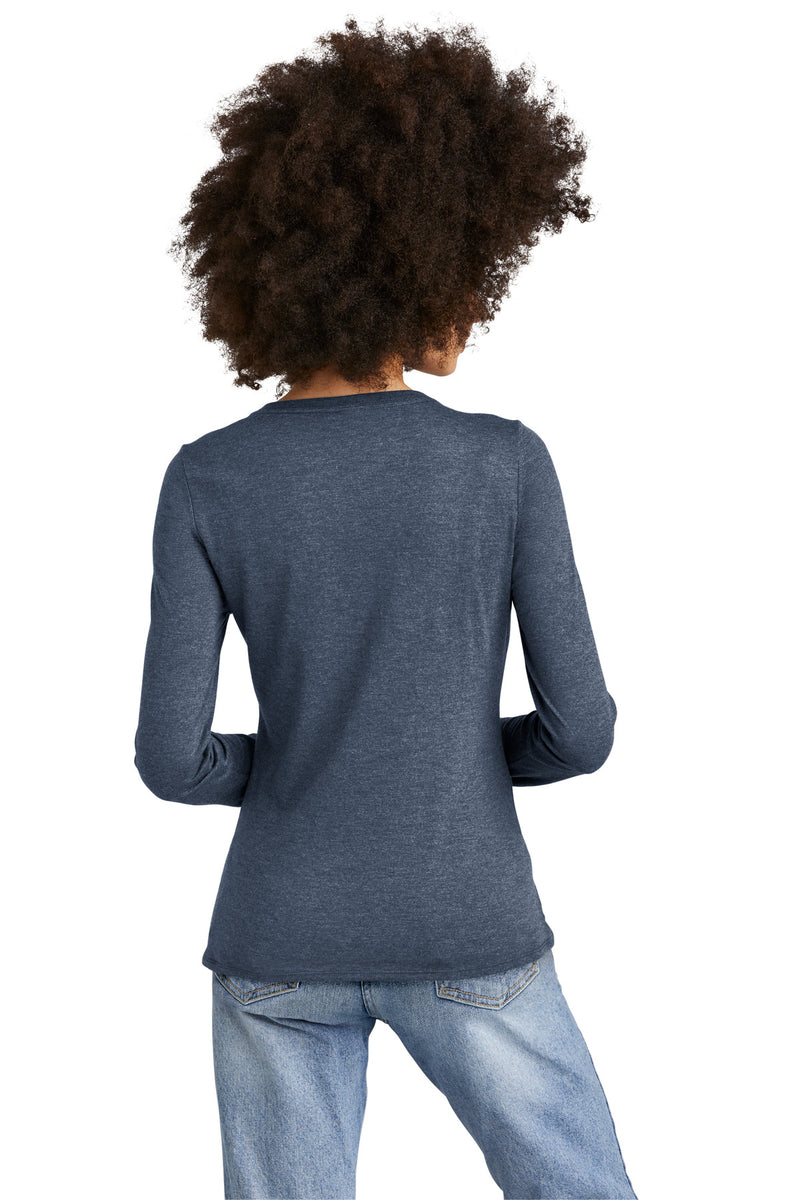 Load image into Gallery viewer, District Women&#39;s Perfect Tri Long Sleeve V-Neck Tee DT135
