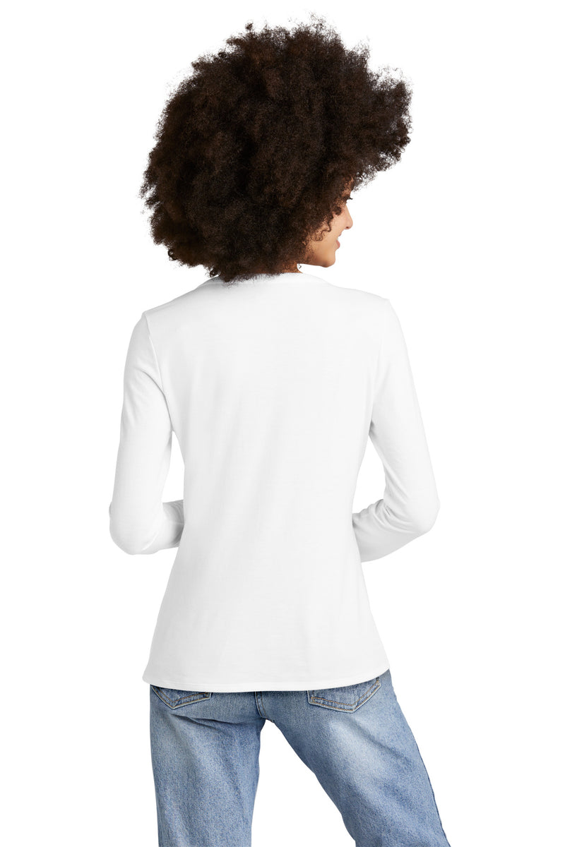 Load image into Gallery viewer, District Women&#39;s Perfect Tri Long Sleeve V-Neck Tee DT135
